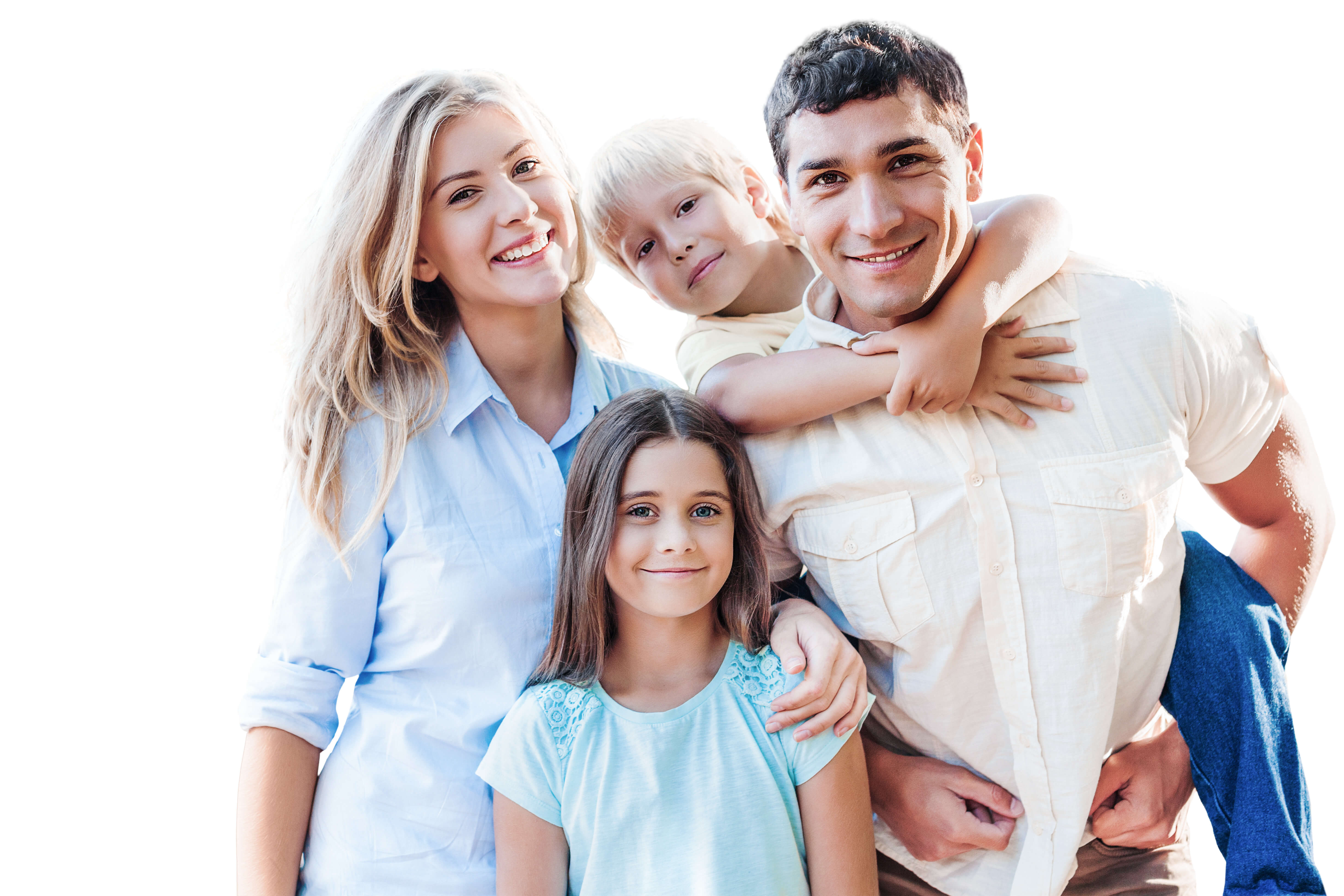 Family protected by Proper Life Insurance